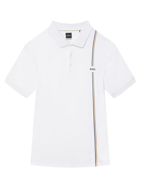 BOSS BOSS Polo PL_TOC Game 3 50563363 Blanco Regular Fit