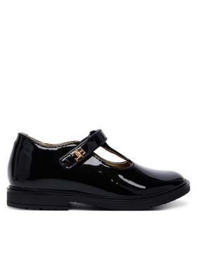 Tommy Hilfiger Półbuty Tommy Hilfiger Low Cut Shoe T1A4-35126-0774 Czarny