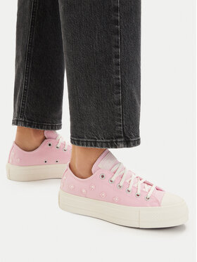 Converse Кеди Converse Chuck Taylor All Star Lift Platform Beads A16108C Рожевий