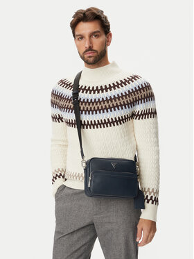 Guess Geantă crossover Guess HMMISL P6422 Bleumarin