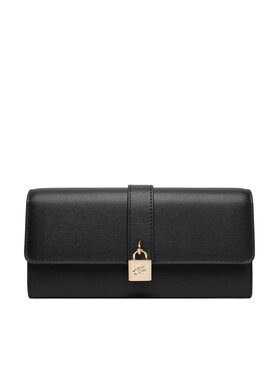 KARL LAGERFELD Портфейл KARL LAGERFELD B1W32026 Черен