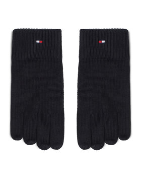 Tommy Hilfiger Pánske rukavice Tommy Hilfiger Essentials AM0AM12845 Čierna