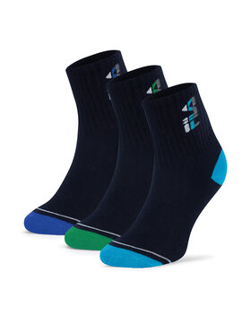Fila Довгі шкарпетки Fila F8083-AW24 (3-pack) Cиній