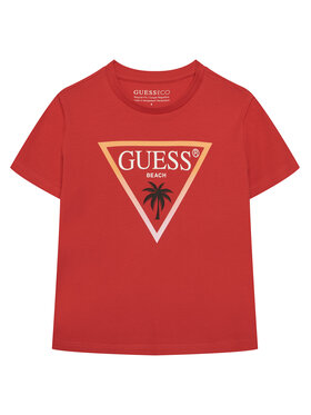 Guess Guess Camiseta L6GI27 J1314 Rojo Regular Fit