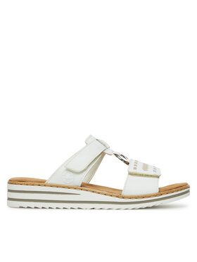 Rieker Nazouváky Rieker V0636-80 Bílá