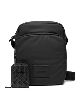 Calvin Klein Somiņa Calvin Klein Puffer Utility Reporter LV04D3200G Melns