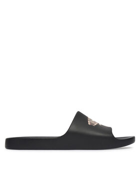 Tommy Jeans Chanclas Tommy Jeans Wavy Flag Logo EM0EM01700 Negro