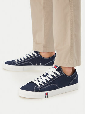 Tommy Jeans Tenisice Tommy Jeans Archive Vulc Y2K EM0EM01674 Tamnoplava