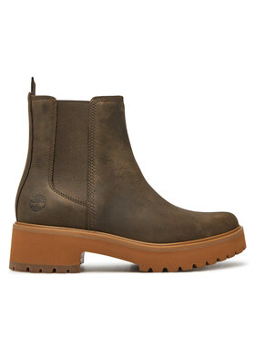 Timberland Členková obuv Timberland Carnaby Cool Mid Chelsea Boot TB0A2CZQET41 Hnedá