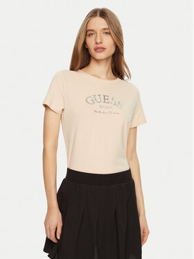 Guess Guess Футболка V5RI16 J1314 Бежевий Regular Fit