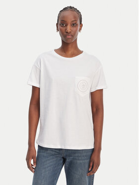 Liu Jo Liu Jo Camiseta WA6372 JS923 Blanco Regular Fit
