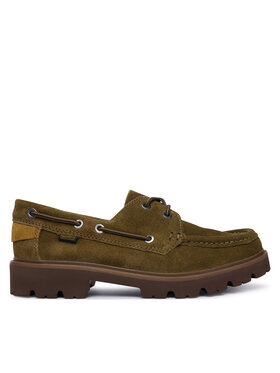 Clarks Туфлі Clarks Cleyhill Boat 26327952 Зелений