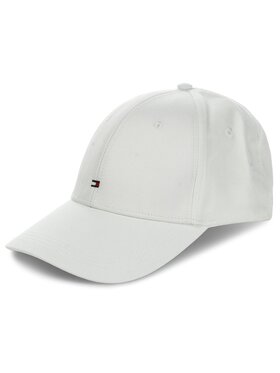 Tommy Hilfiger Kepurė su snapeliu Tommy Hilfiger Classic Bb Cap E367895041 Balta