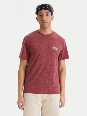 Quiksilver Quiksilver Футболка EQYKT04416 Бордовий Regular Fit