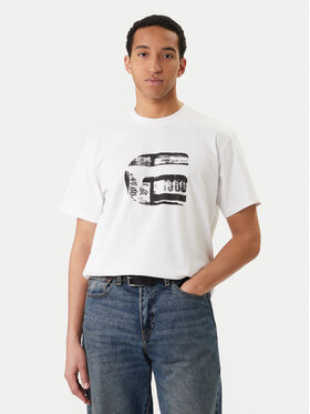 G-Star Raw G-Star Raw Camiseta G Icon Graphic D28823-E385 Blanco Regular Fit