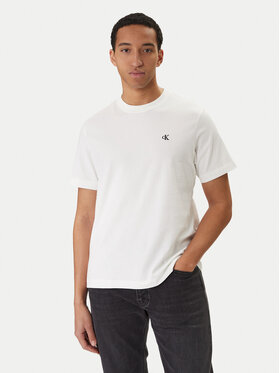 Calvin Klein Jeans Calvin Klein Jeans Camiseta Easy Monologo LV04RC275G Blanco Regular Fit