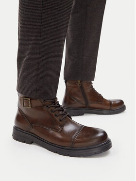 Lanetti Зимни обувки Lanetti BENGAL-03 MBS Кафяв