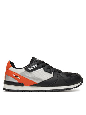 BOSS Sneakersy BOSS J51646 S Čierna