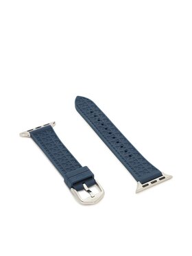 Fossil Змінний ремінець для годиннаки Apple Watch Fossil S380019 Cиній