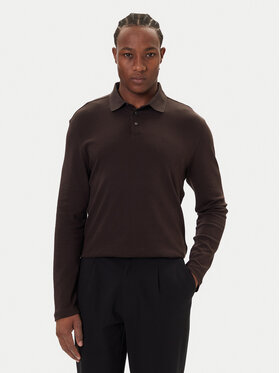 Calvin Klein Calvin Klein Polo LV040EM909 Marrón Regular Fit
