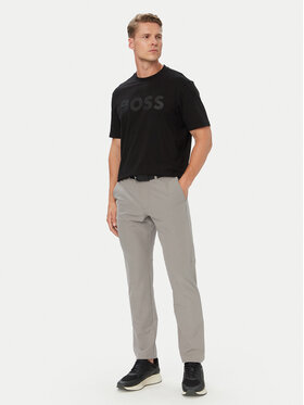 BOSS BOSS Camiseta Structure Logo 50566883 Negro Regular Fit