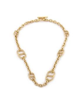 TWINSET Kaklarota TWINSET 251TA4161 Zelta