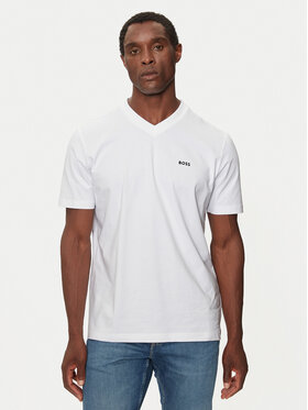 BOSS Boss Футболка Tee V 50506347 Білий Regular Fit