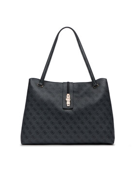 Guess Kabelka Guess Yvonne Logo Travel TWLB23 78024 Tmavě šedá