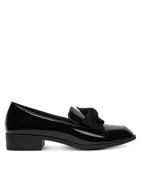 DeeZee Čevlji brez vezalk DeeZee SQ873-1-BLACK PAT Črna