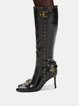 Versace Jeans Couture Чоботи Versace Jeans Couture 79VA3S58 ZSC35 Чорний