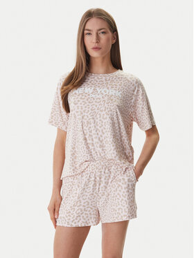 DKNY DKNY Піжама YI50093 Рожевий Regular Fit