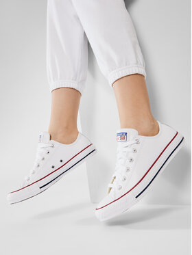 Converse Кеди Converse Chuck Taylor All Star Ox 132173C Білий