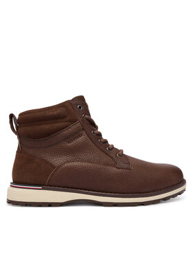 Tommy Hilfiger Bakancs Tommy Hilfiger Corporate W FM0FM05606 Barna
