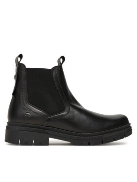 Tamaris Kotníková obuv s elastickým prvkem Tamaris 1-25407-45 Černá