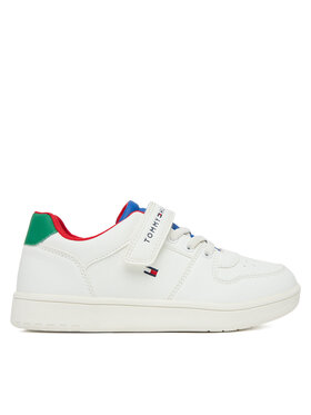 Tommy Hilfiger Snīkeri Tommy Hilfiger T1X9-34344-1355 S Balts