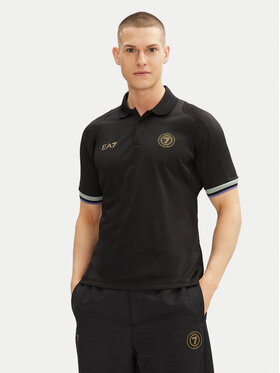 EA7 Emporio Armani EA7 Emporio Armani Поло 7M000257 AF13537 UC001 Чорний Regular Fit