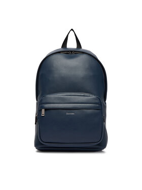 Calvin Klein Kelioninė kuprinė Calvin Klein Raised Round Backpack LV04D3155G Tamsiai mėlyna
