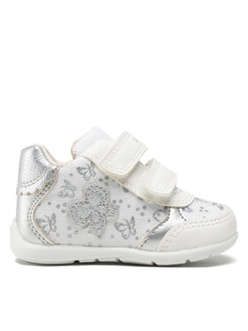 Geox Sneakersy Geox B Elthan G. A B251QA 0AW54 C0007 Bílá
