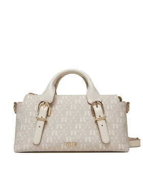 TOUS Kabelka TOUS Bowling Tous Buckles Silhouette 2002201501 Béžová