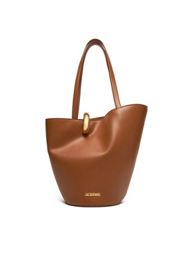 JACQUEMUS Kabelka JACQUEMUS La Bambola Moyen 251BA4123000 Hnedá
