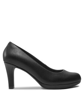 Clarks Туфлі Clarks Adriel Viola 261293594 Чорний