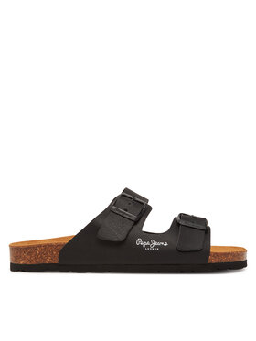 Pepe Jeans Шльопанці Pepe Jeans PLS90638 Чорний