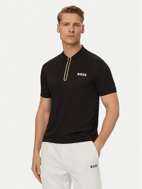 BOSS BOSS Polo Serve 3 50559206 Negro Slim Fit