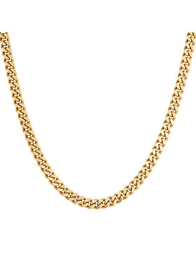 ICED STUFF Retiazka ICED STUFF Curb Cuban Link Zlatá