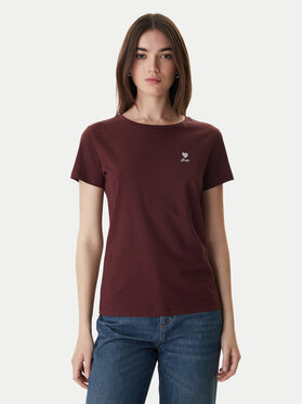 BOSS BOSS Camiseta 50556994 Marrón Regular Fit