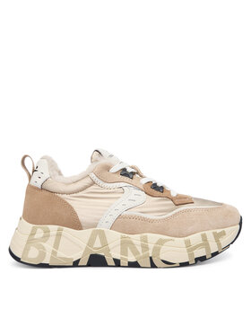 Voile Blanche Sneakersy Voile Blanche Club105 FUR. 2019460-03 Béžová