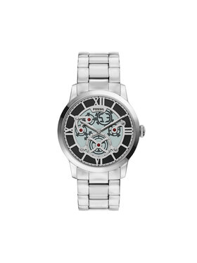 Fossil Pulkstenis Fossil Townsman Big Tic FS6192 Sudraba