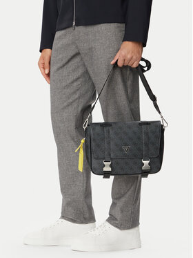 Guess Geantă crossover Guess HMMILO P6464 Gri închis