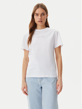 Calvin Klein Calvin Klein Póló K20K208294 Fehér Regular Fit