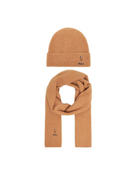 Polo Ralph Lauren Набір Шарф і Шапка Polo Ralph Lauren 455981430002 Коричневий